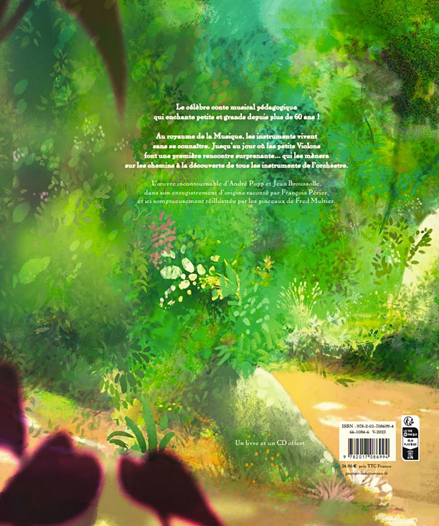 Piccolo, Saxo et Cie - Jean Broussolle, André Popp,  François Périer - GAUTIER LANGU.