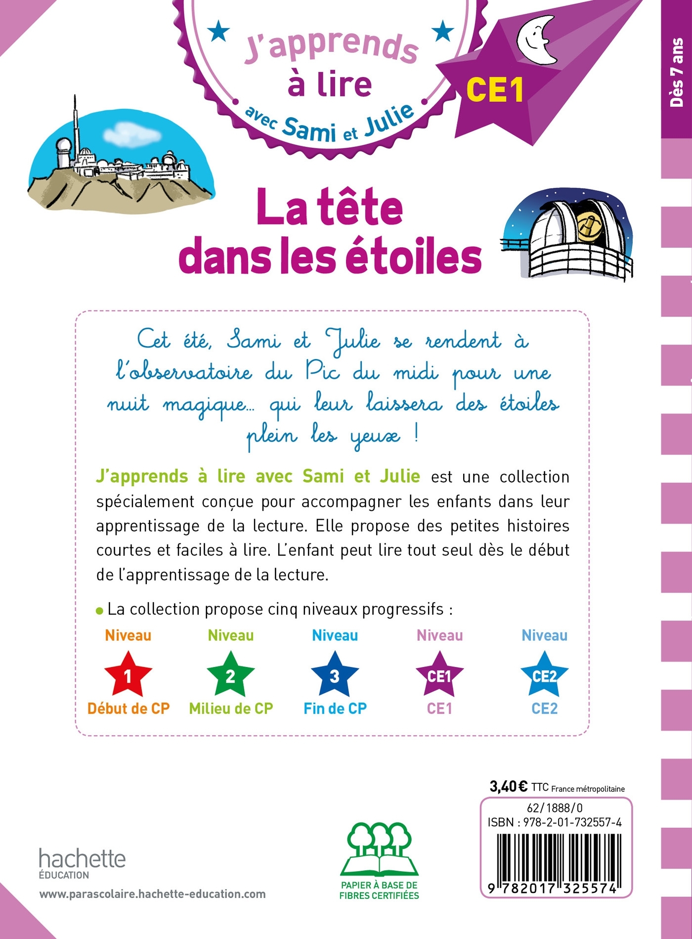 Sami et Julie CE1 - La tête dans les étoiles - Caroline Pélissier, Virginie Aladjidi - HACHETTE EDUC