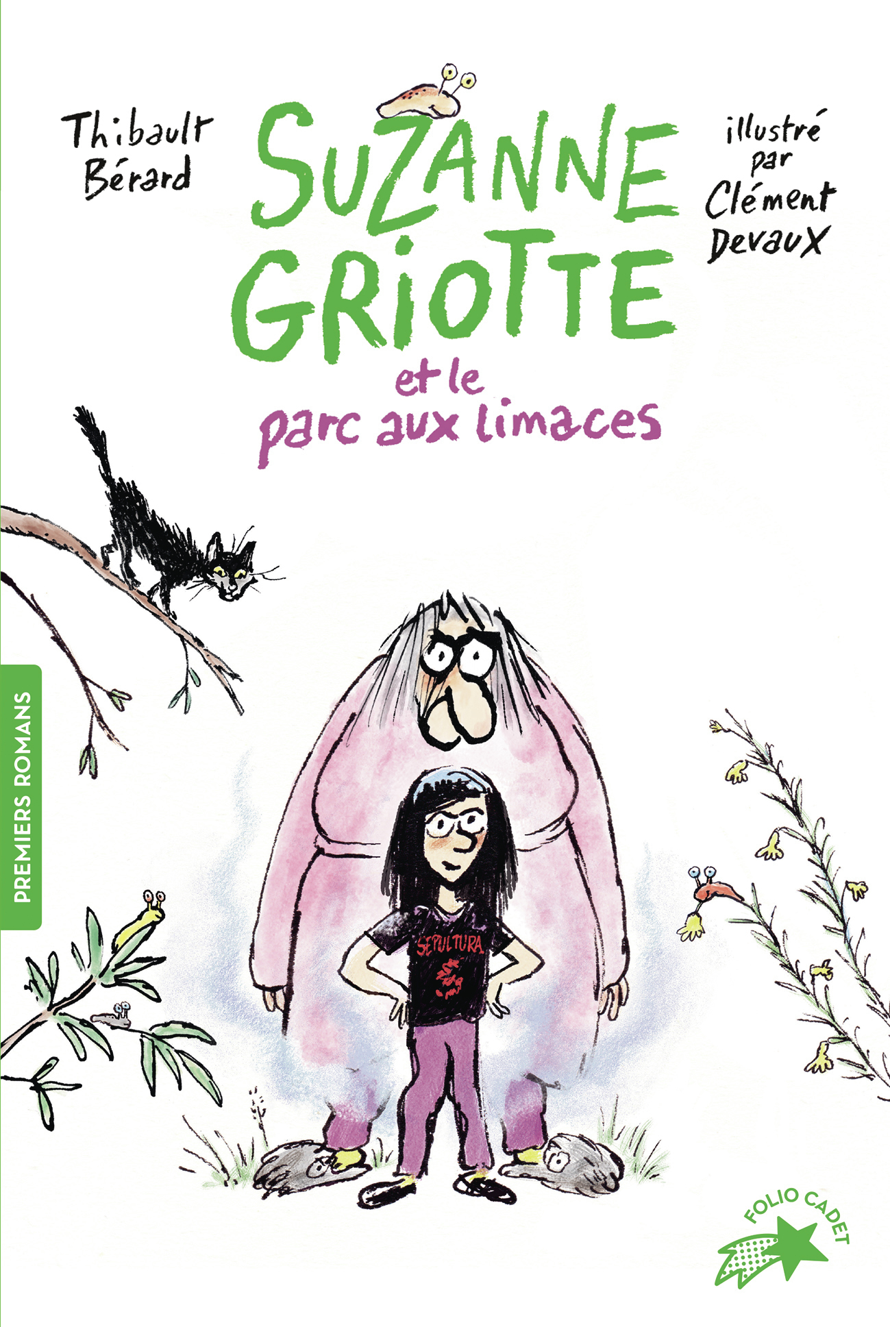 Suzanne Griotte et le parc aux limaces -  THIBAULT BERARD, Thibault Bérard - GALLIMARD JEUNE