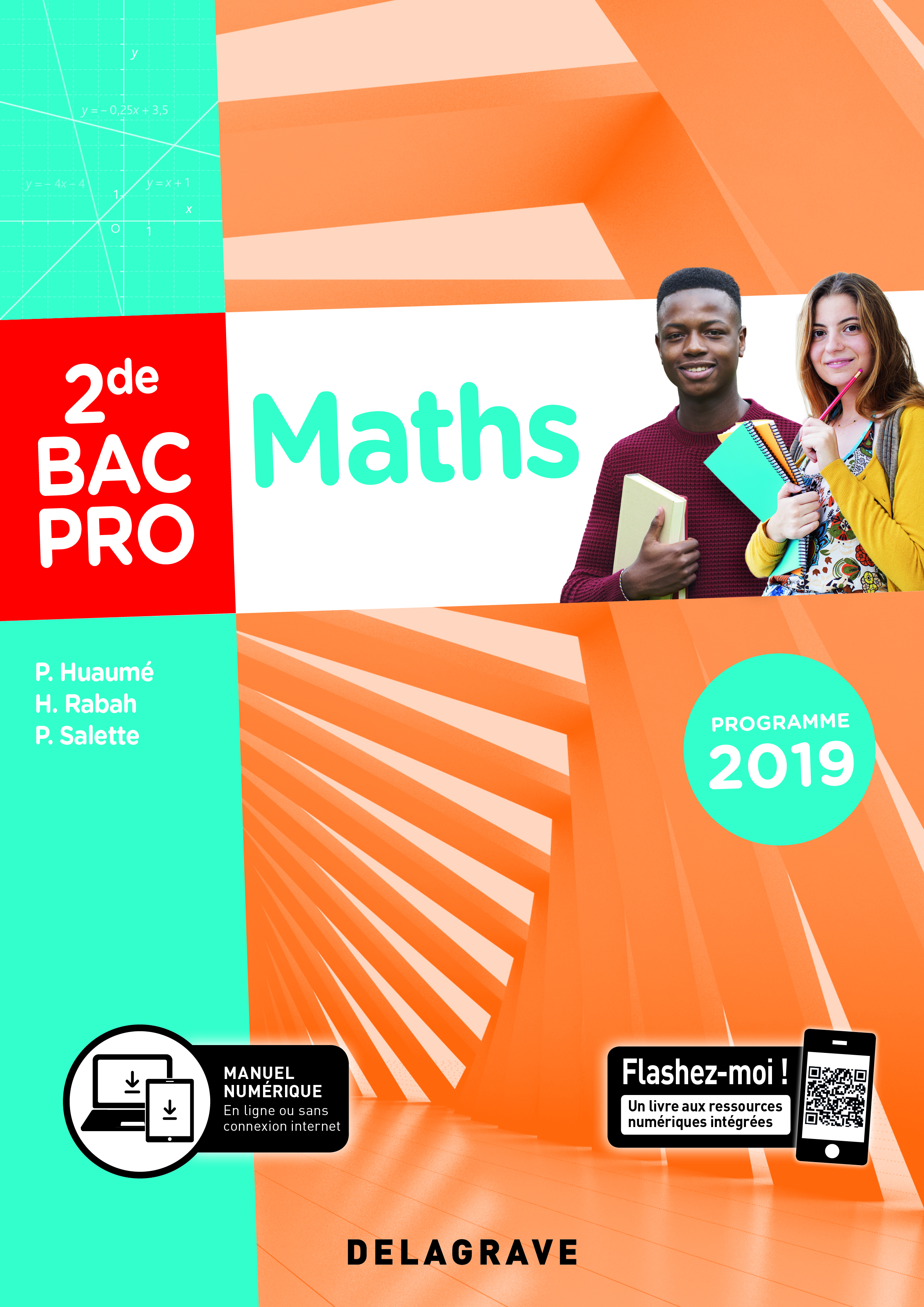 Maths 2de Bac Pro (2019) - Pochette élève - Pierre Salette, PATRICK Huaume, HAMID Rabah - DELAGRAVE