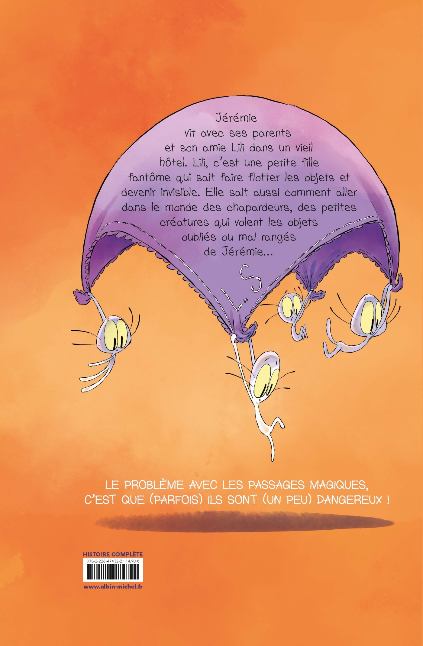 Lili Ghost - tome 2 - Le Bureau des chapardeurs - Jean-Christophe Deveney - ALBIN MICHEL