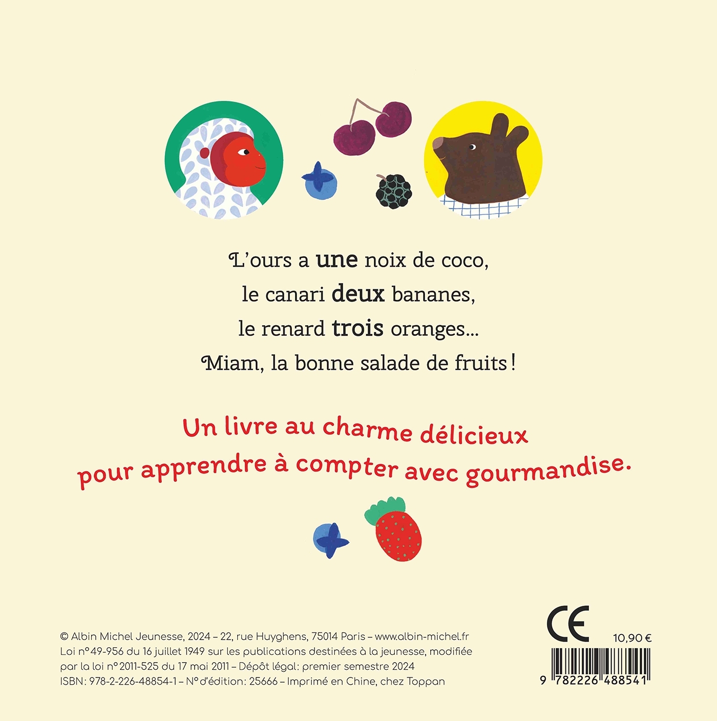 1, 2, 3, miam ! - Marina PHILIPPART - ALBIN MICHEL