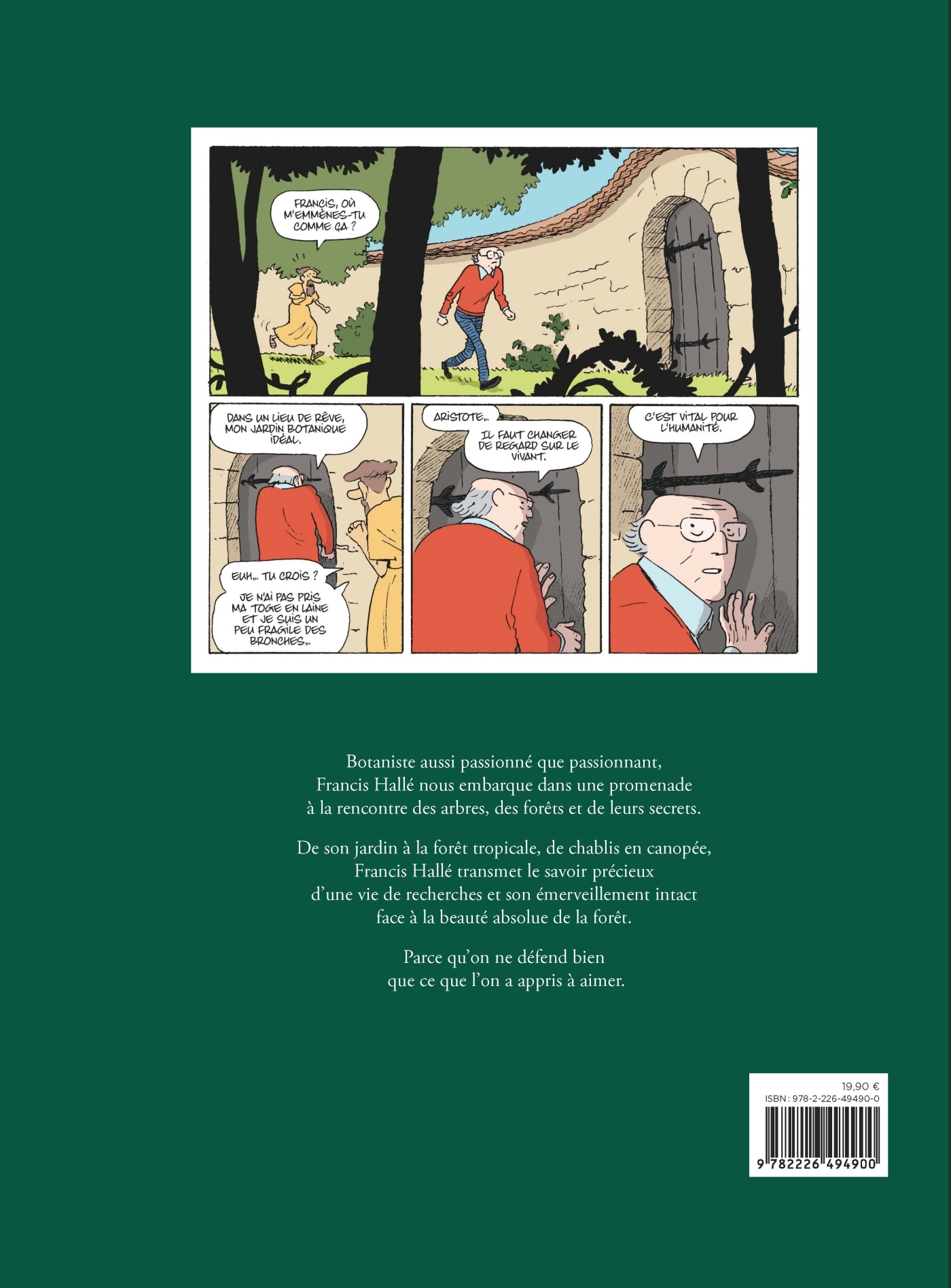 Le Génie de la forêt - Vincent Zabus, Francis Hallé - ALBIN MICHEL