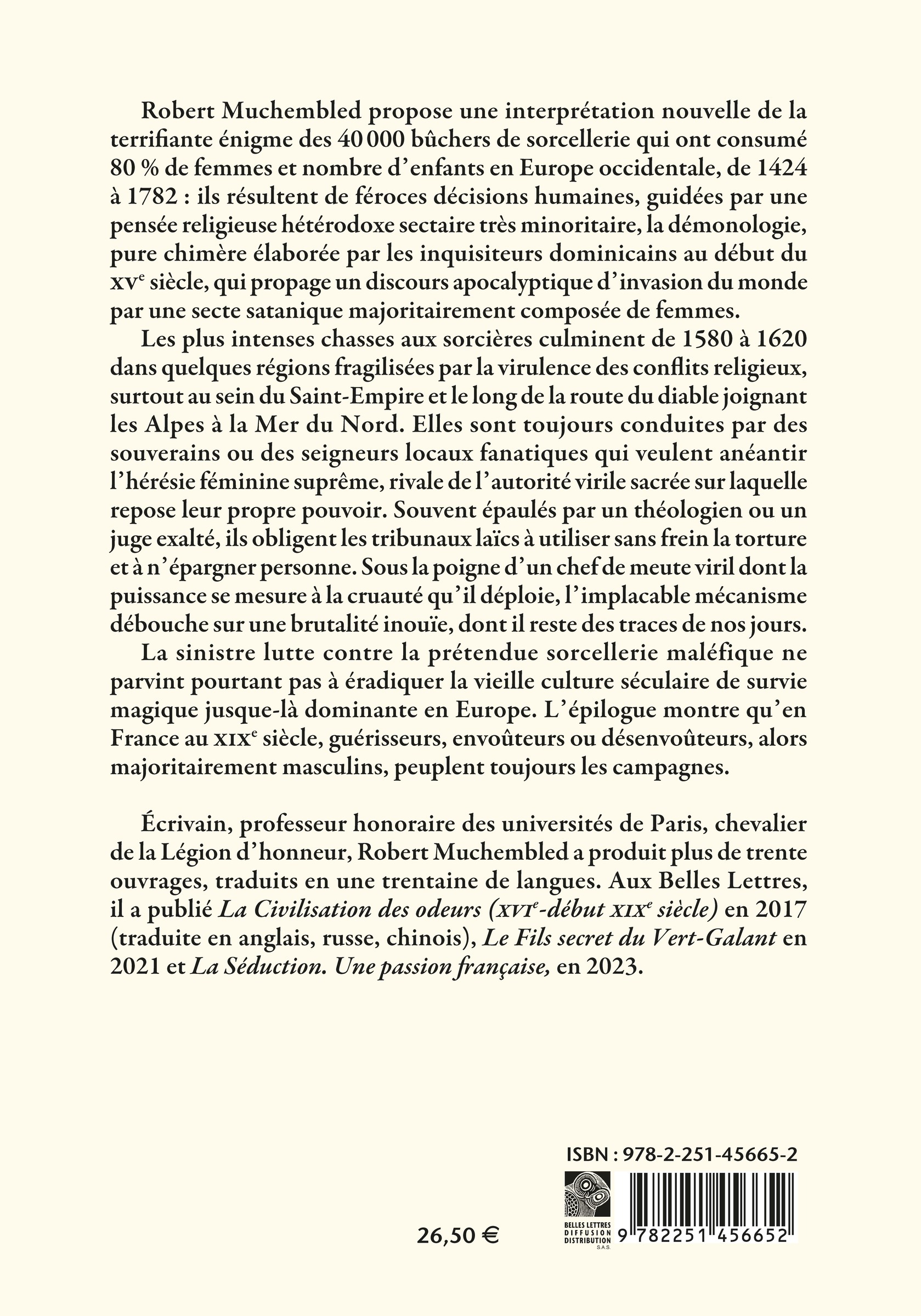 La sorcière au bûcher - Robert Muchembled - BELLES LETTRES