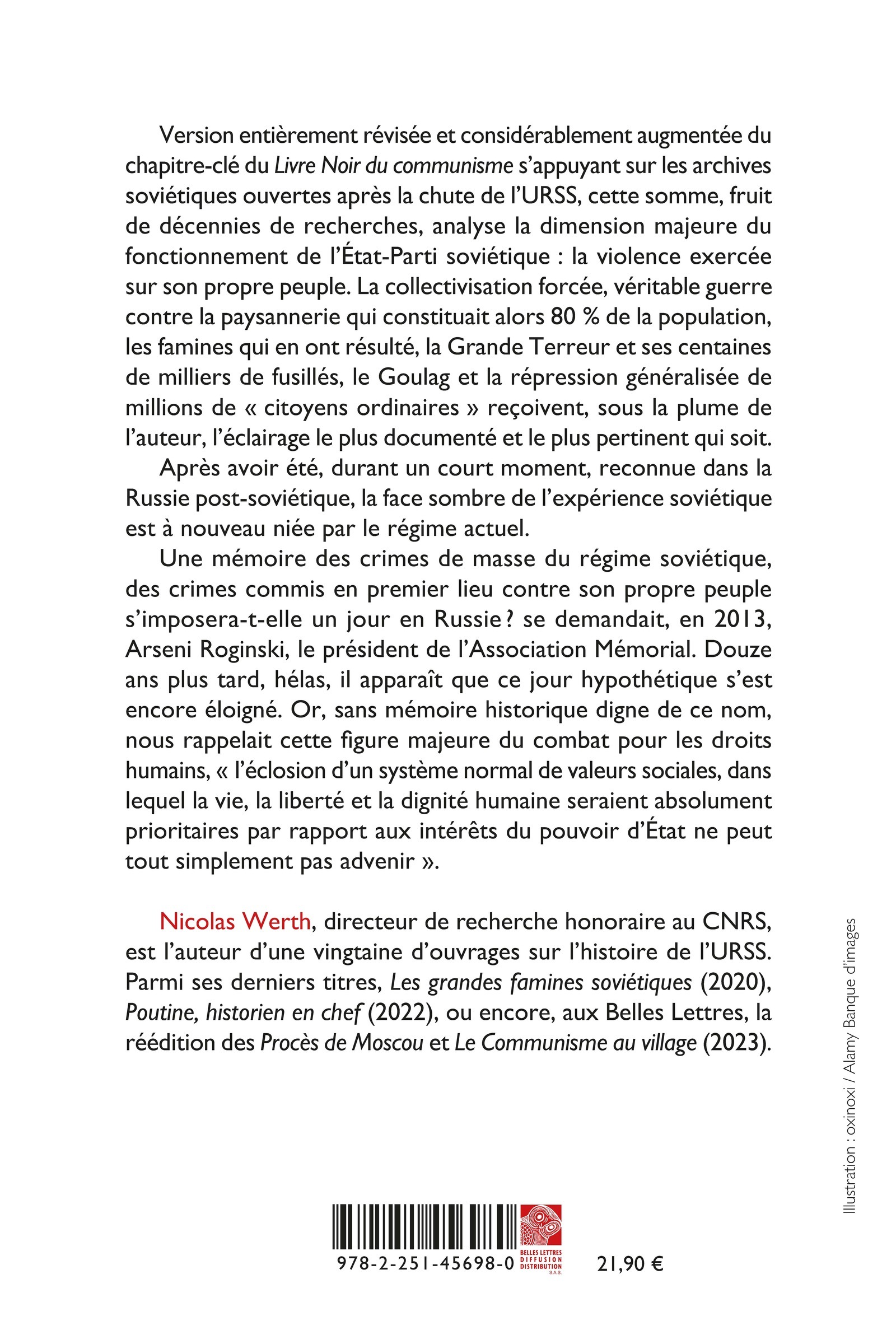 Un État contre son peuple - Nicolas Werth - BELLES LETTRES