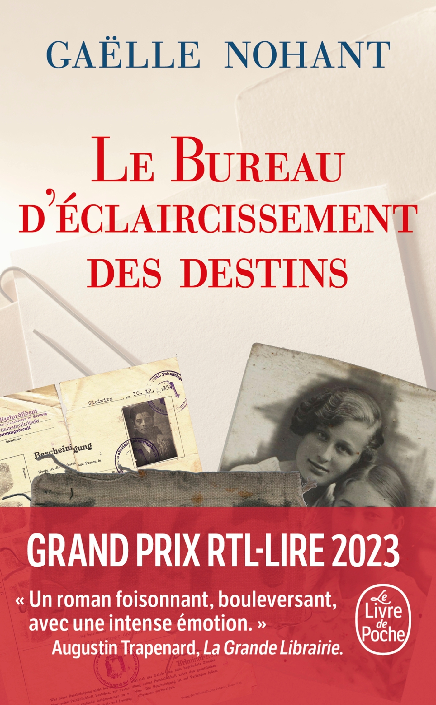 Le bureau d'éclaircissement des destins - GAELLE NOHANT - LGF