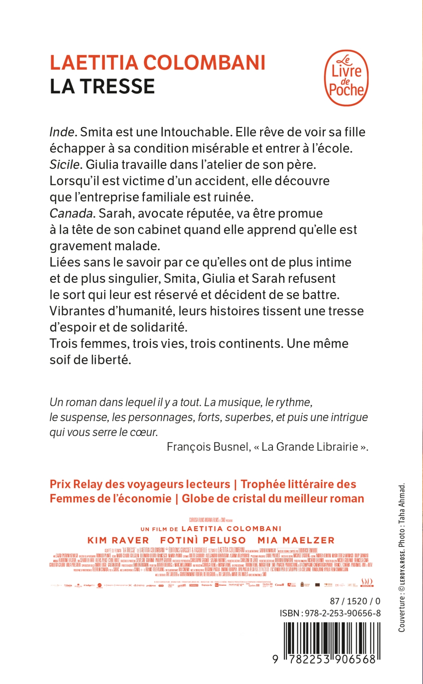 La tresse - Laëtitia Colombani - LGF