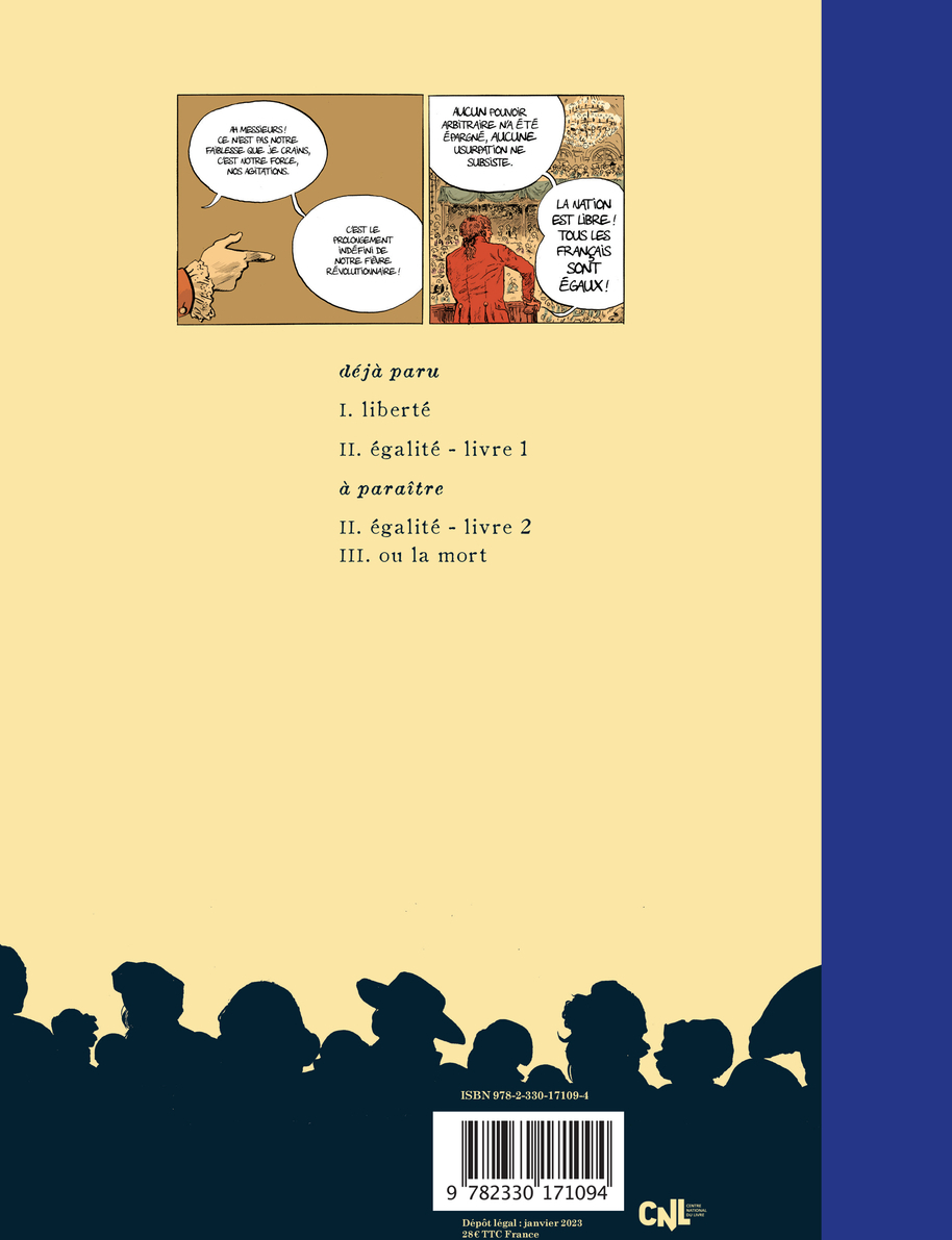 Révolution Tome 2 - Livre 1 - Younn Locard, Florent Grouazel, Dominique Godineau, Thierry Groensteen - ACTES SUD