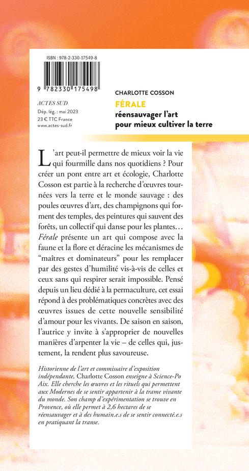 Férale - Charlotte Cosson, Sabah Rahmani - ACTES SUD