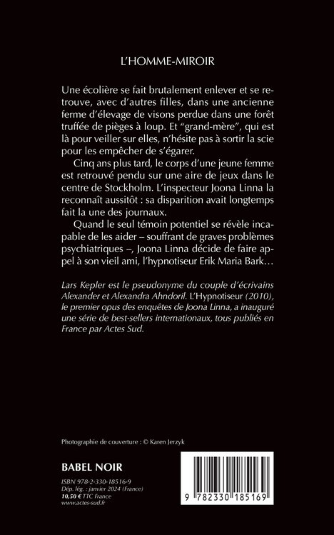 L'Homme-miroir - Lars Kepler - ACTES SUD