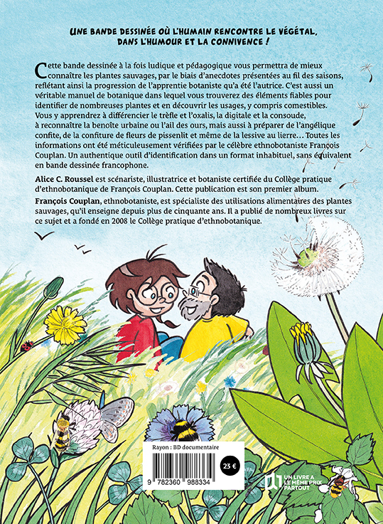 A l'ombre du pissenlit - François Couplan, Alice C Roussel - TERRE VIVANTE