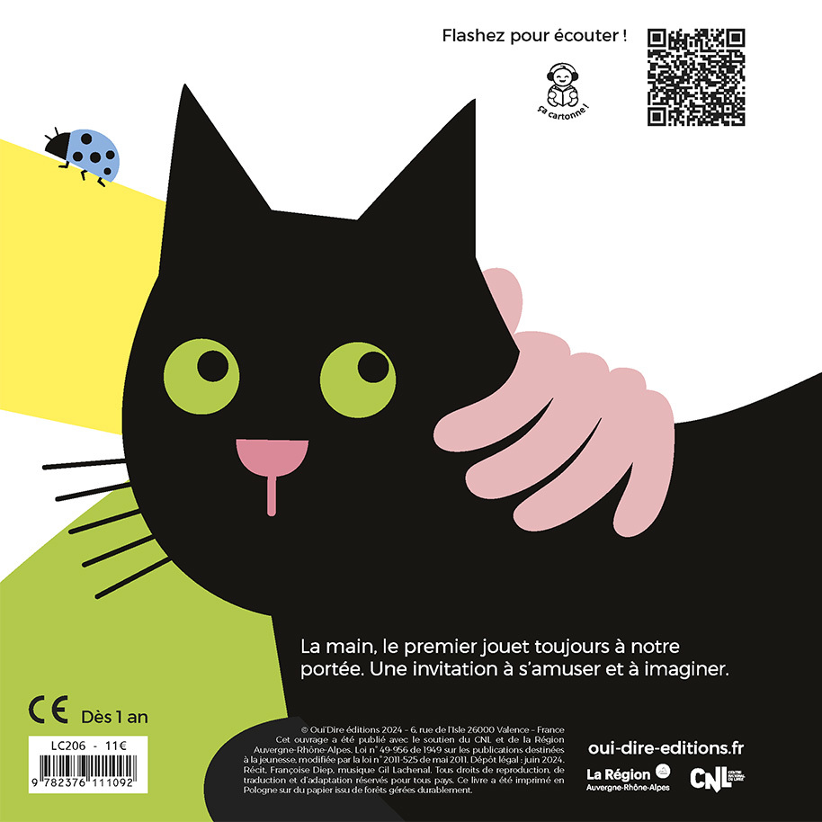 Ma main a cinq doigts - FRANÇOISE DIEP - OUI DIRE