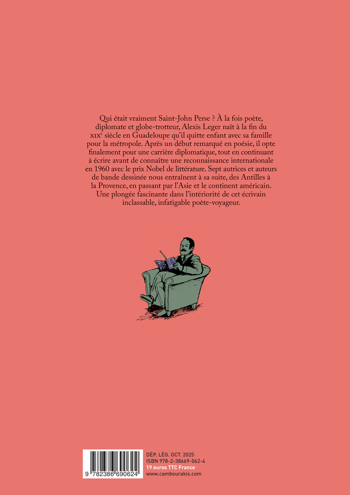 Saint-John Perse, d'Atlantique - Nina Six, Lisa Lugrin, Oriane Lassus, Francois Henninger, Thomas Gosselin, Octavia Eichler, Frédéric Coché - CAMBOURAKIS