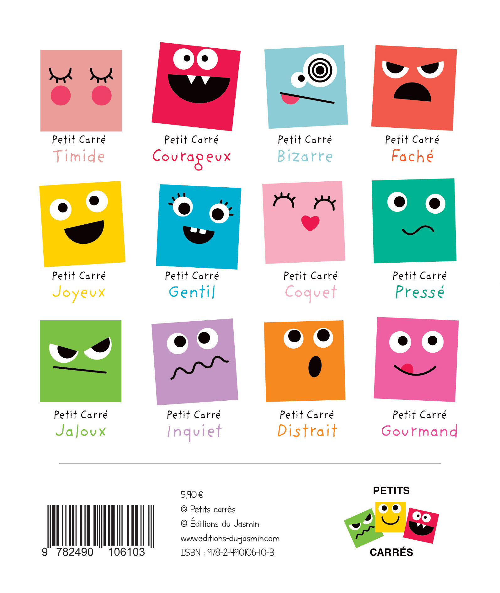 Petit carré gourmand - Denitza Mineva - PETITS CARRES