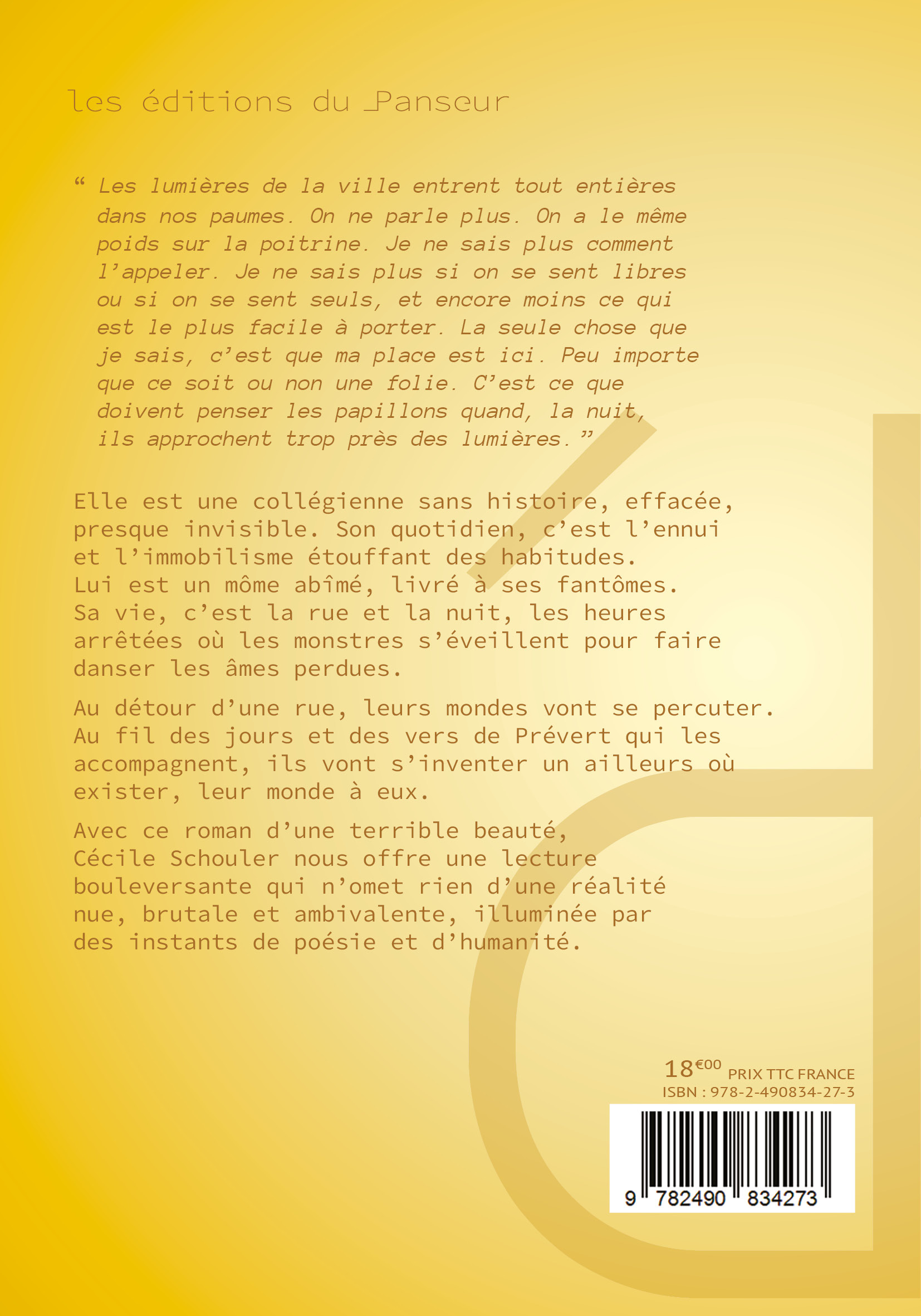 Comme une lanterne sur les ruines - Cécile Schouler - PANSEUR