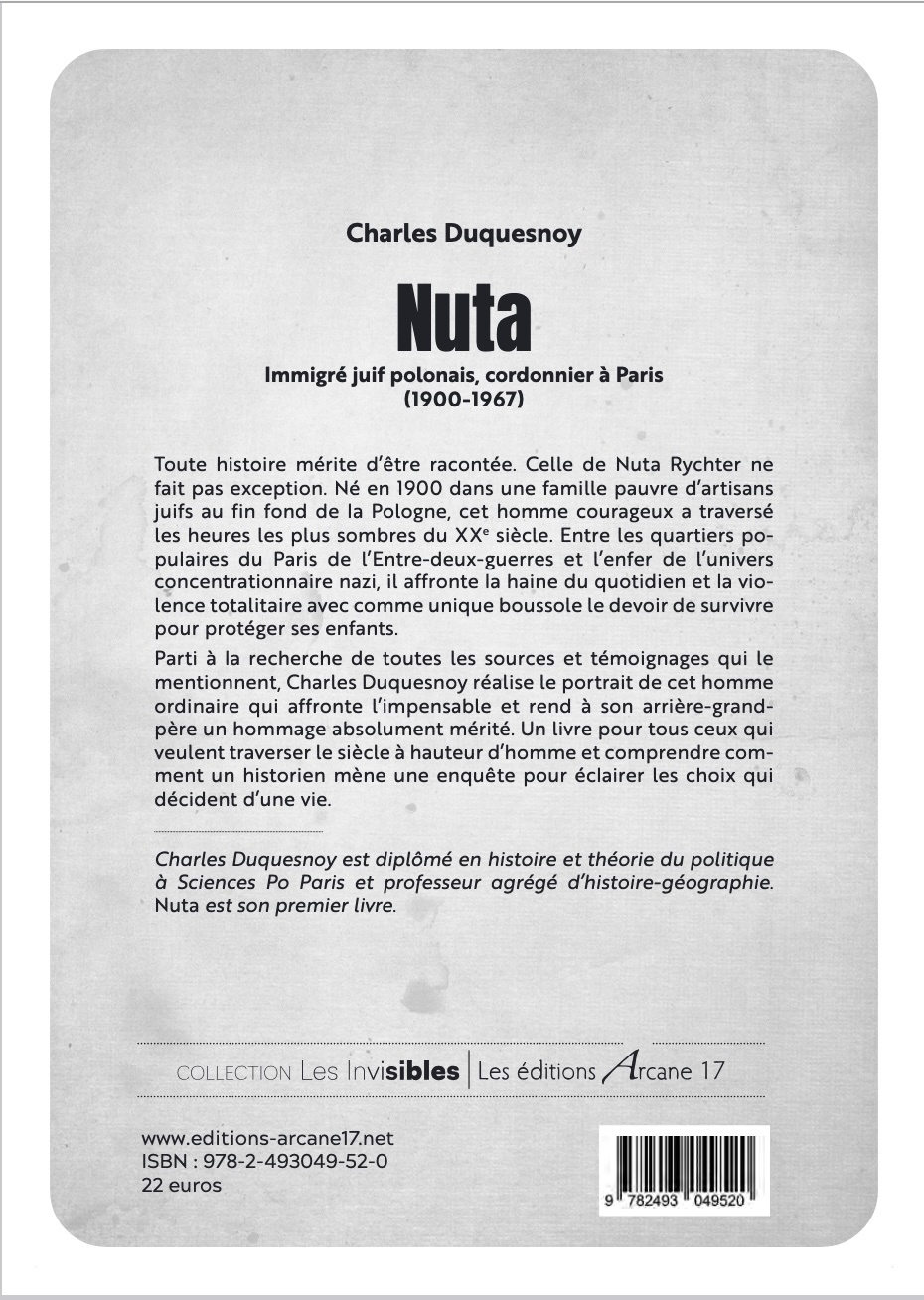 Nuta Rychter - Charles Duquesnoy - ARCANE 17