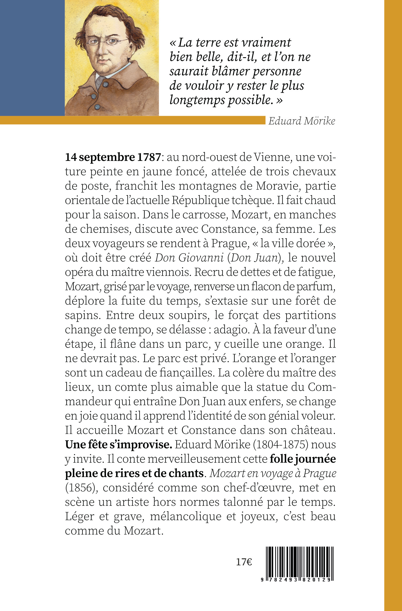 Mozart en voyage à Prague - Eduard MORIKE - 2, 3 CHOSES