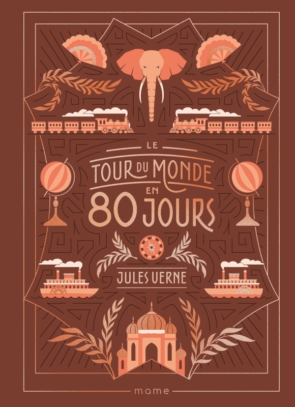 Le tour du monde en 80 jours - Jules Verne - MAME