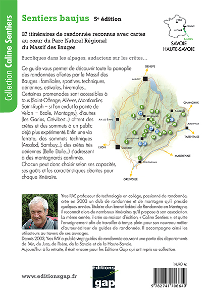 SENTIERS BAUJUS 27 ITINERAIRES - Yves RAY - GAP