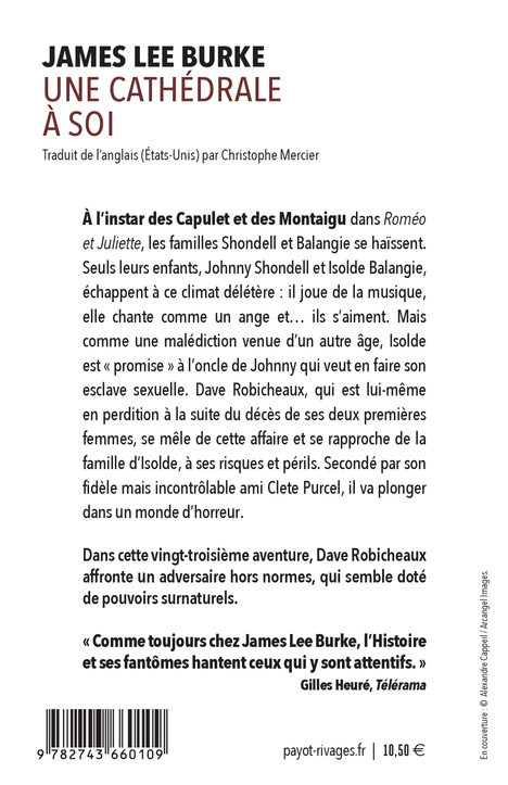 Une cathédrale à soi - James lee Burke - RIVAGES