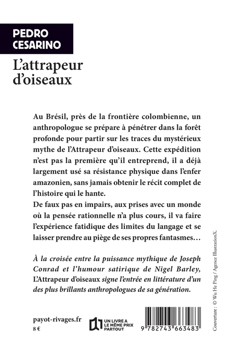 L'attrapeur d'oiseaux - Pedro Cesarino - RIVAGES