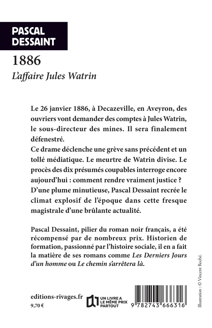 1886 - Pascal Dessaint, François Guérif. - RIVAGES