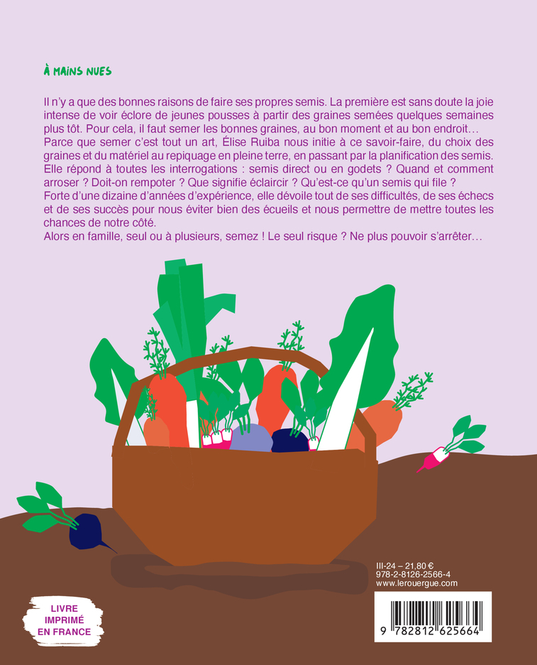 Semez ce qu'il vous plaît ! - Elise Ruiba - ROUERGUE