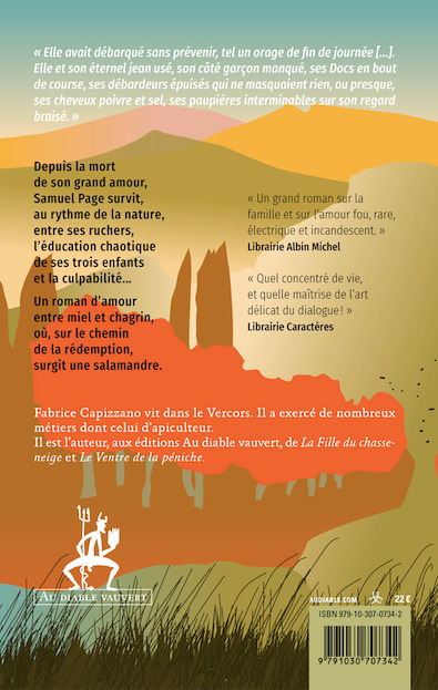 Une salamandre à l'oreille - Fabrice Capizzano - DIABLE VAUVERT