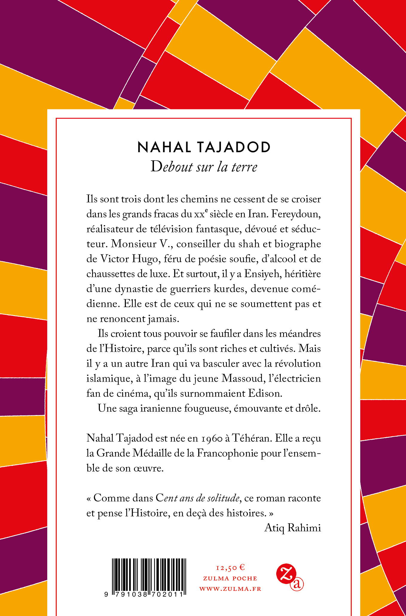 Debout sur la terre - Nahal Tajadod - ZULMA