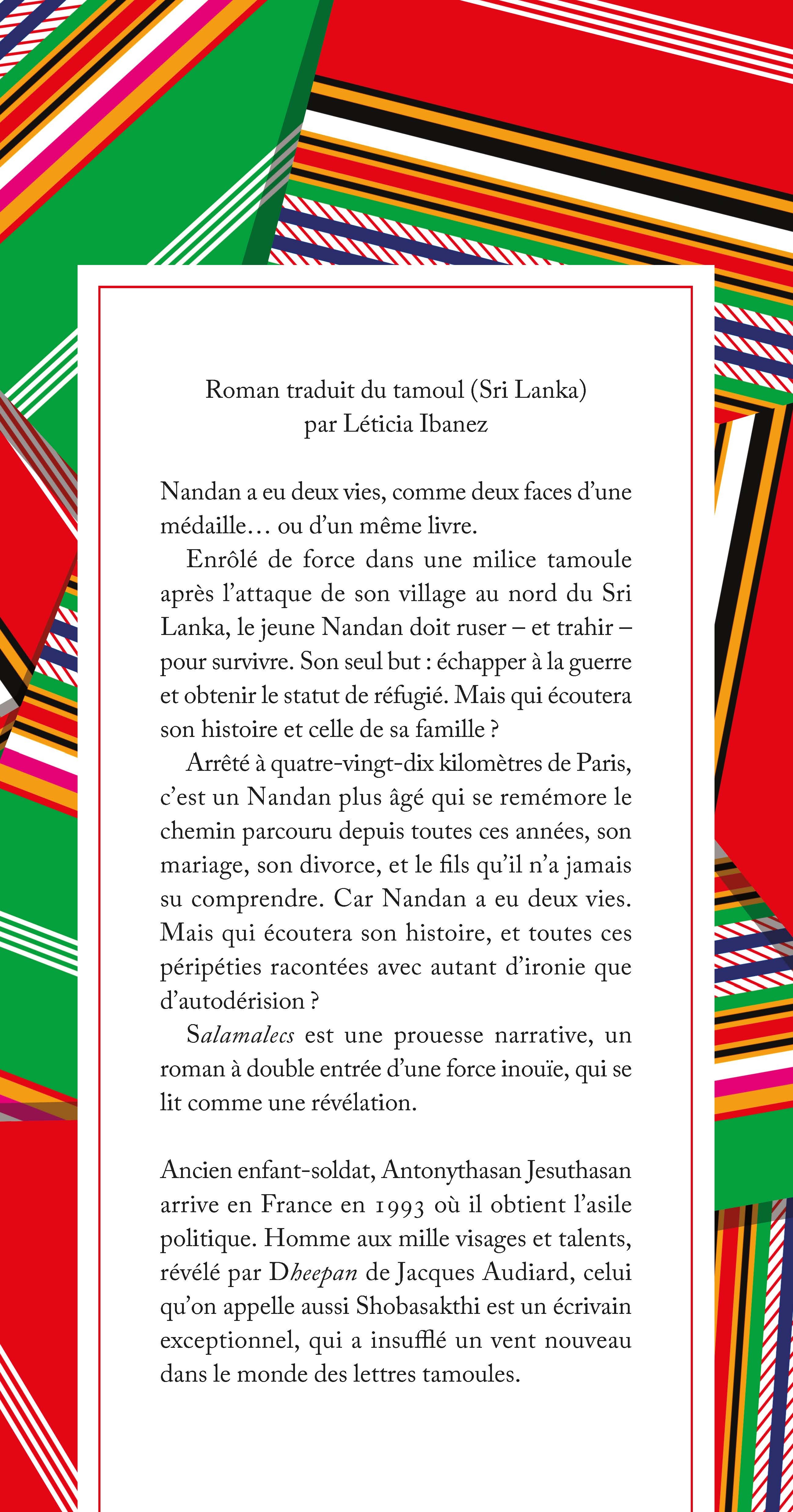 Salamalecs - Antonythasan Jesuthasan - ZULMA