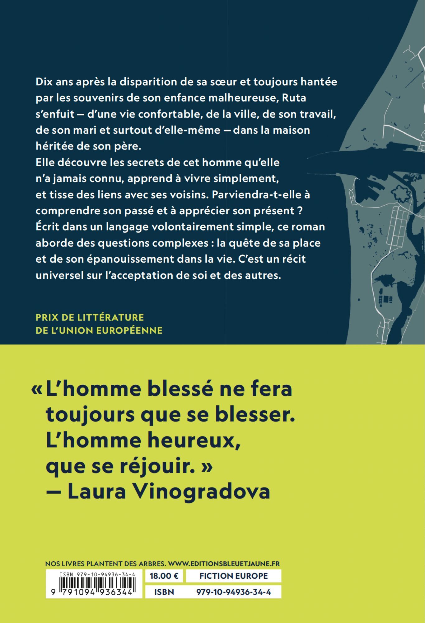La Rivière - Laura  Vinogradova - BLEU ET JAUNE