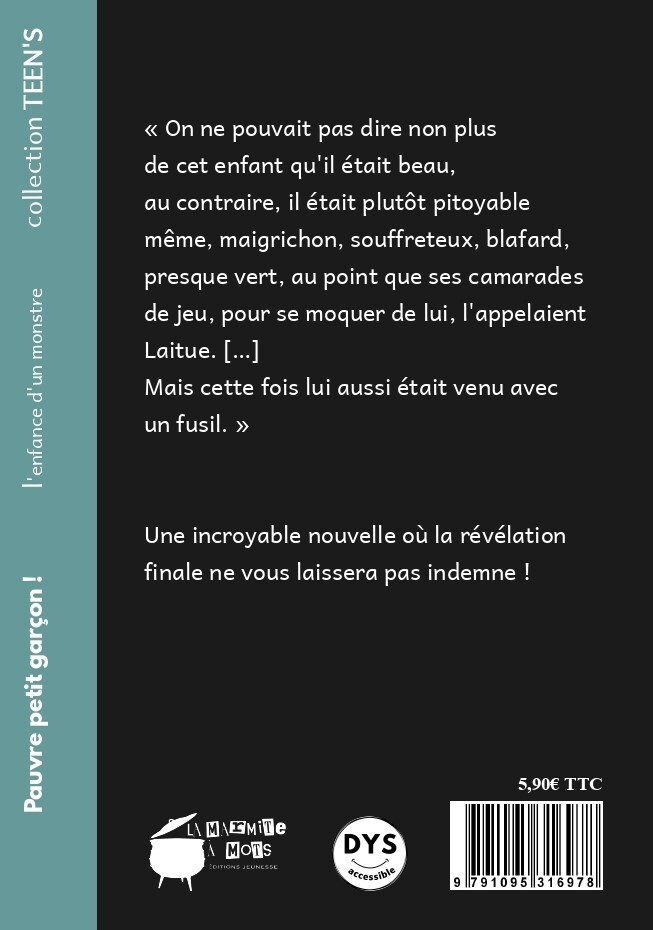 Pauvre petit garçon ! - Dino Buzzati - MARMITE A MOTS