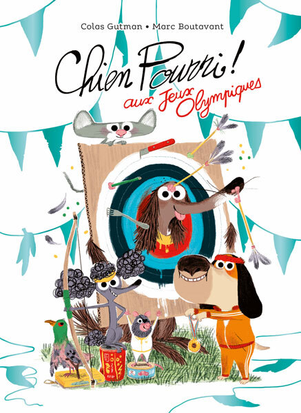 Chien Pourri aux Jeux olympiques (grand format) - Colas Gutman - EDL