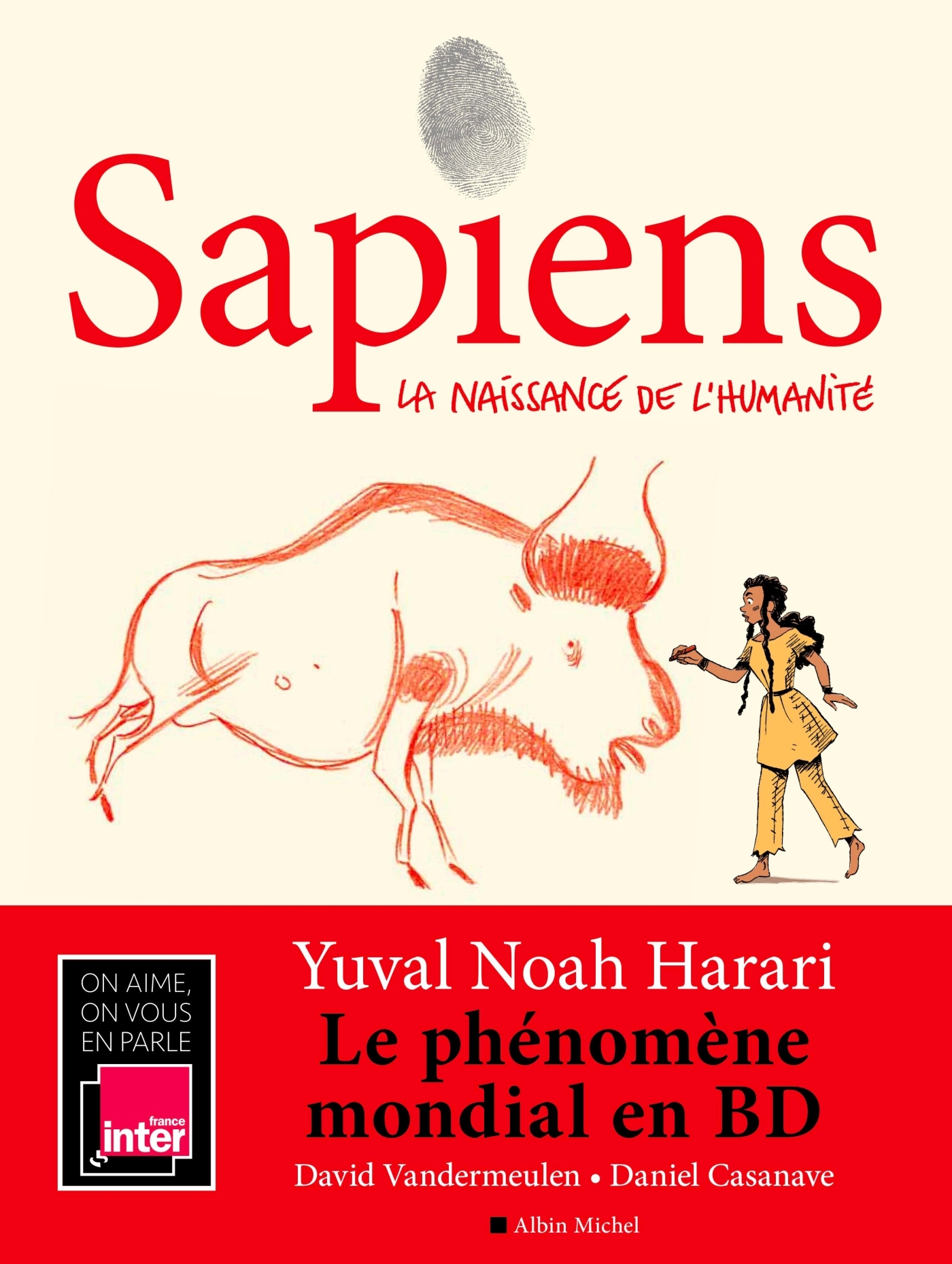 Sapiens - tome 1 (BD) - Yuval Noah Harari, David Vandermeulen - ALBIN MICHEL