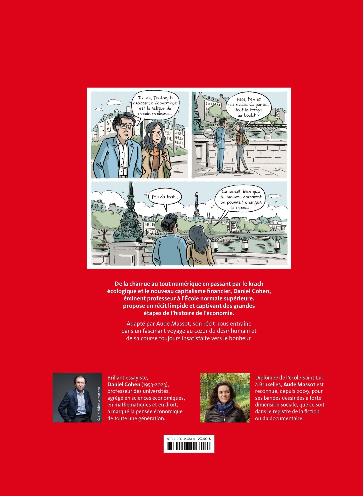 Homo economicus - Une brève histoire de l'économie (BD) - Daniel Cohen, Aude Massot, Laurence Trouvé - ALBIN MICHEL