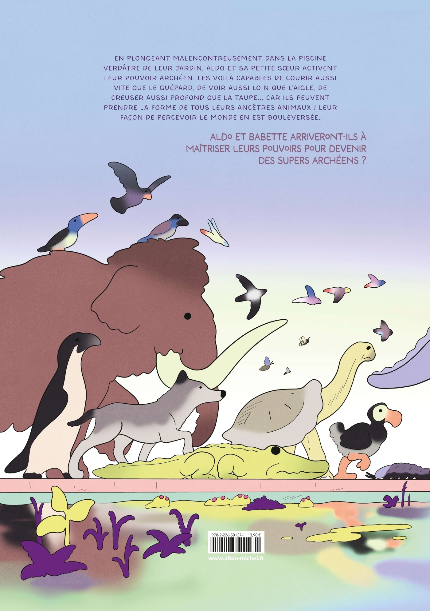 Super A - tome 1 - Les Pouvoirs animaux - Jérémie Moreau - ALBIN MICHEL