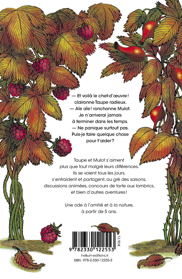 Taupe et Mulot 2 - La Tarte aux lombrics - Henri Meunier - HELIUM