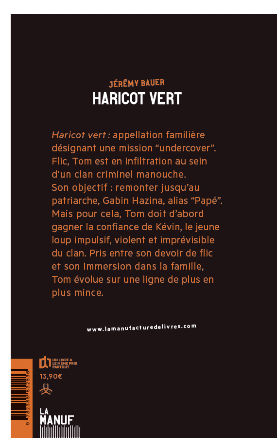 Haricot vert - Jérémy Bauer - MANUFACTURE LIV