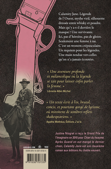 Calamity Jane, un homme comme les autres - Justine Niogret - DIABLE VAUVERT