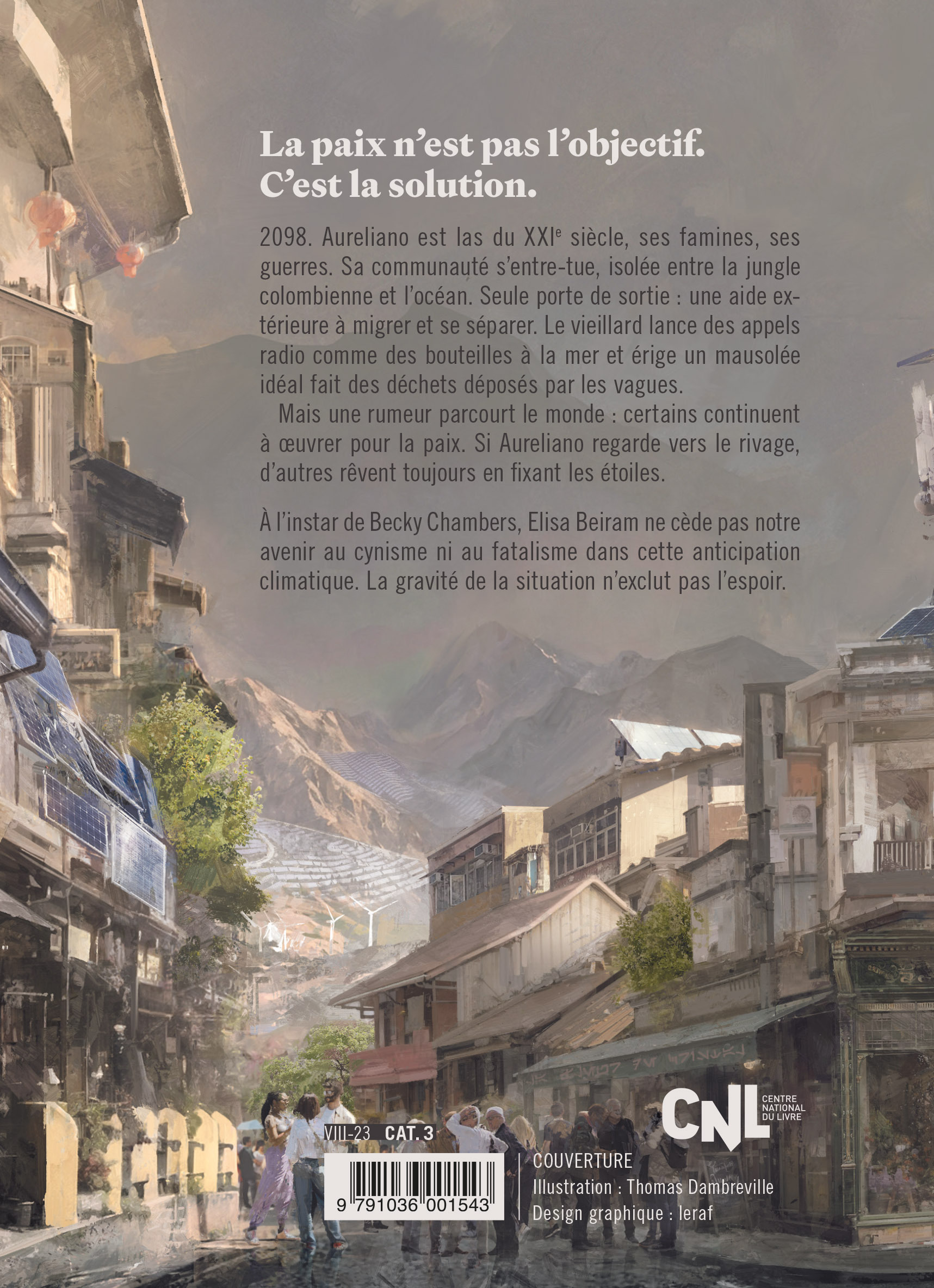 Le premier jour de paix - Elisa Beiram - ATALANTE