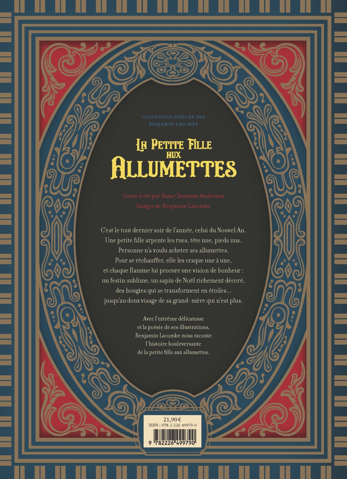 La Petite fille aux allumettes - Hans Christian Andersen - ALBIN MICHEL