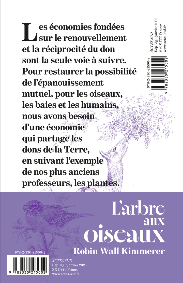 L'Arbre aux oiseaux - Robin Wall Kimmerer, Sabah Rahmani - ACTES SUD