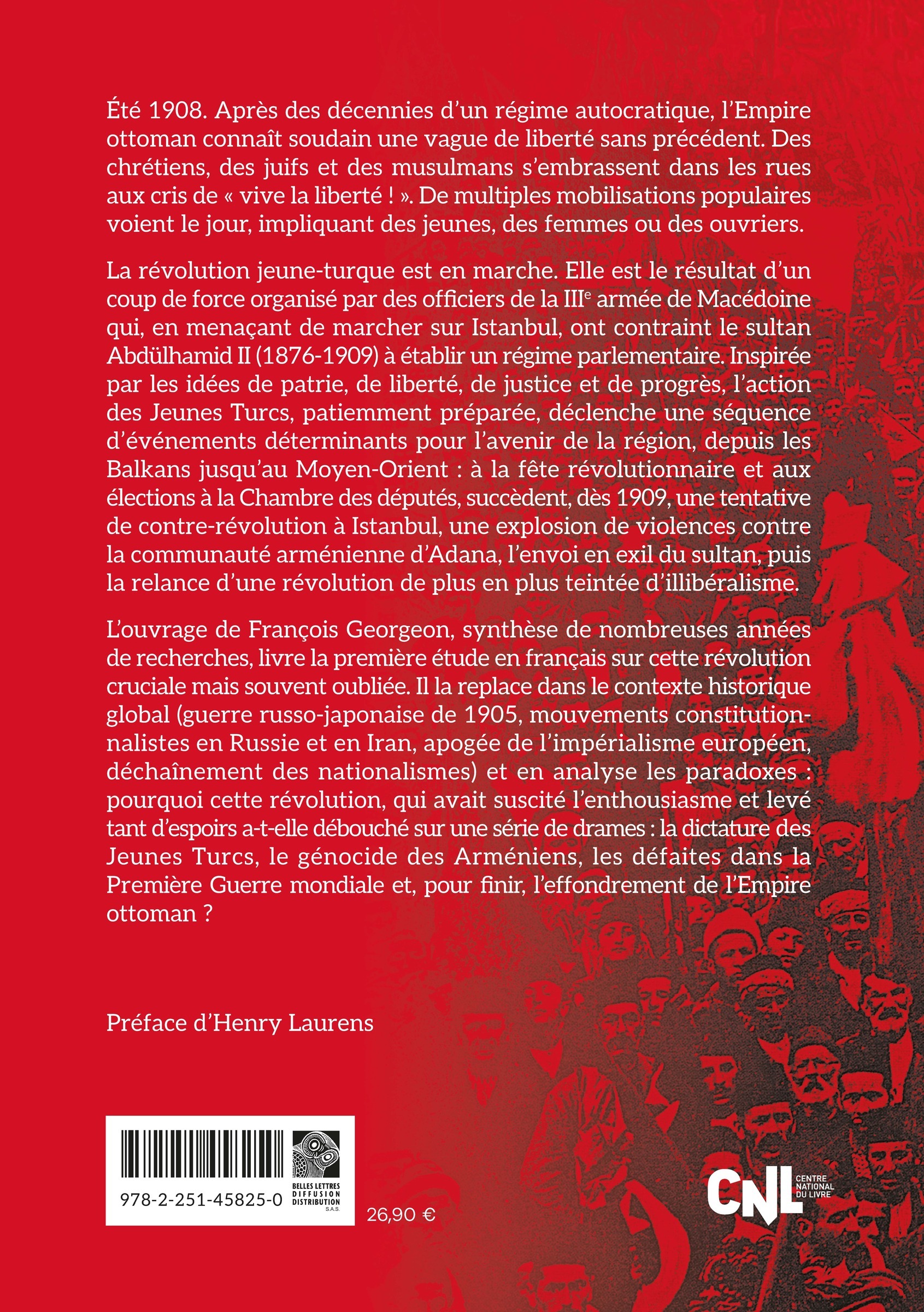 Un printemps ottoman - François Georgeon, Henry Laurens - BELLES LETTRES