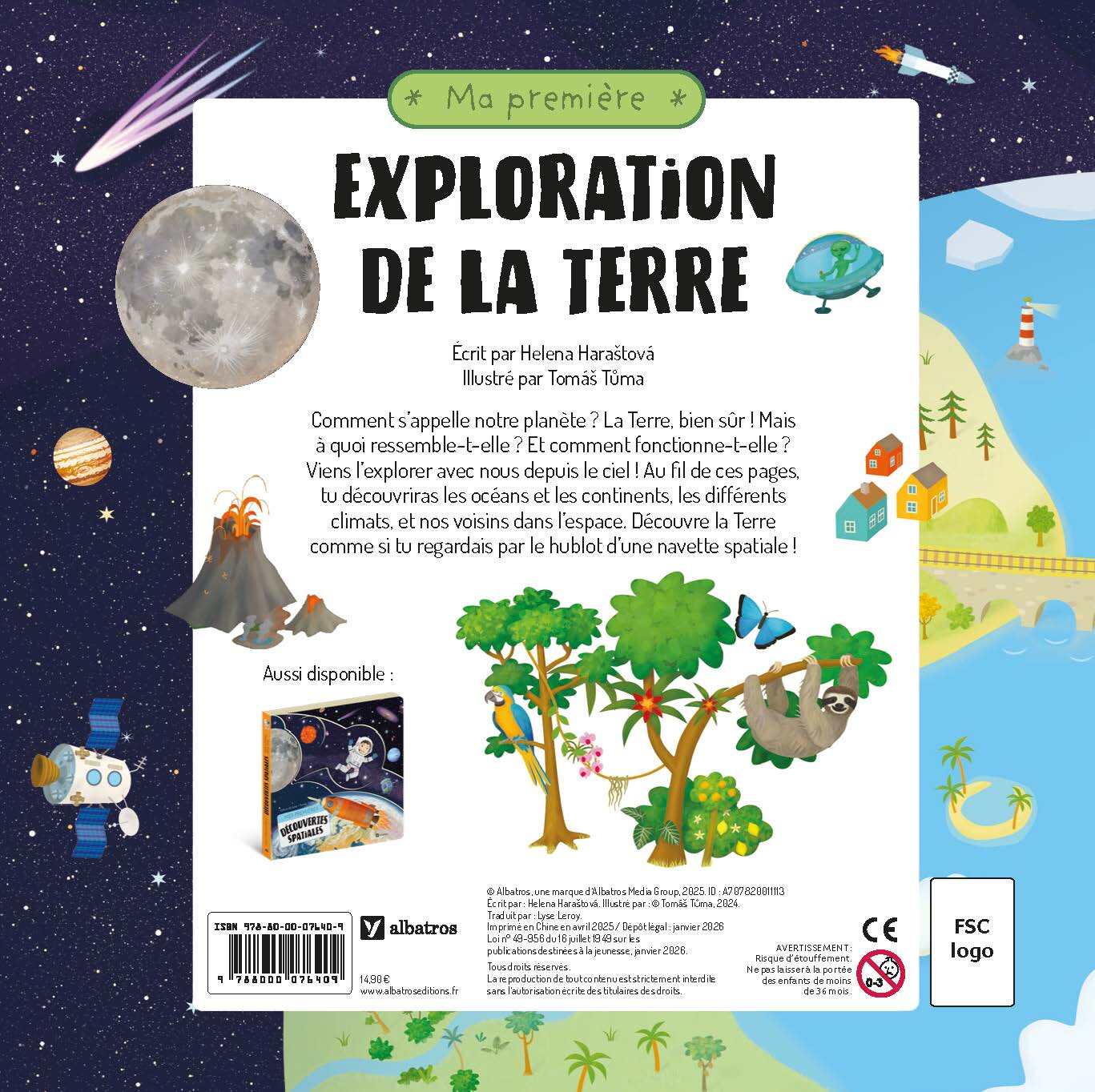 Ma première exploration de la Terre - Helena Harastova - ALBATROS