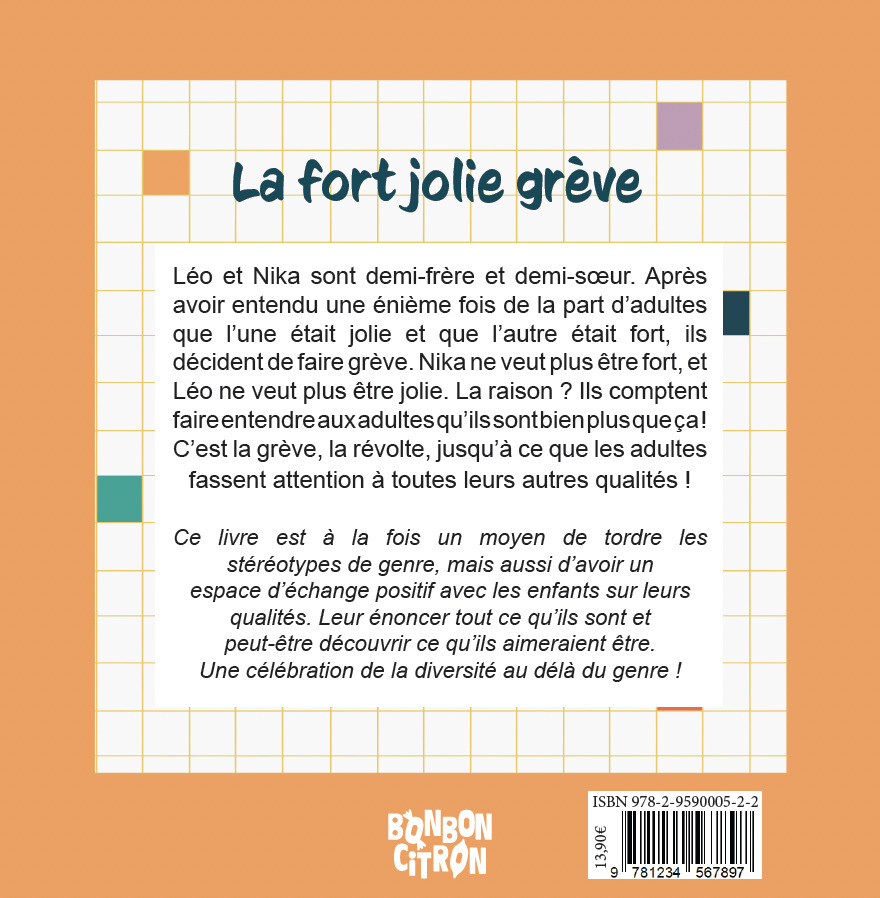 La fort jolie grève - Alice Pfältzer - BONBON CITRON