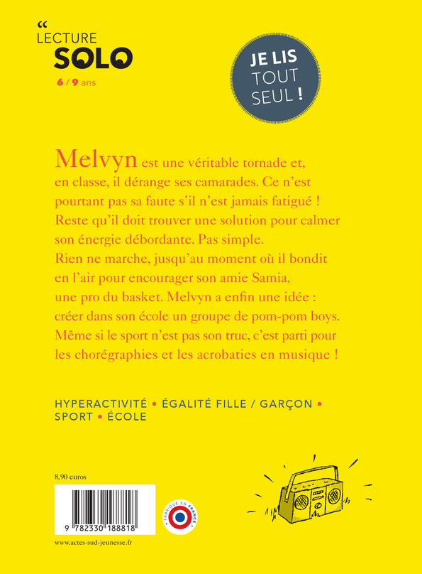 Pom-pom boys - Marie Colot - ACTES SUD