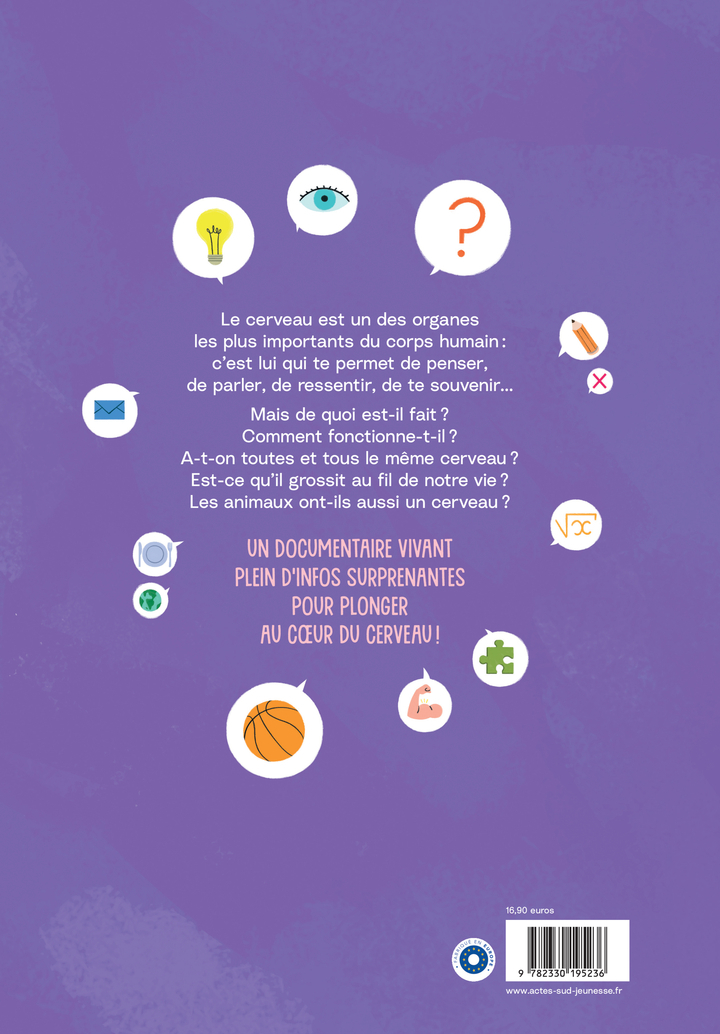 Au coeur de ton cerveau - Sophie Blitman - ACTES SUD