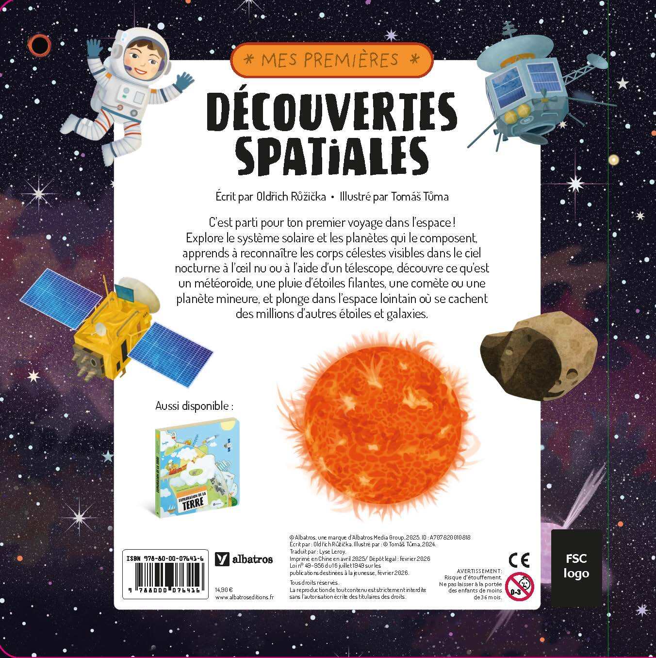 Mes premières découvertes spatiales - Oldrich Ruzicka - ALBATROS