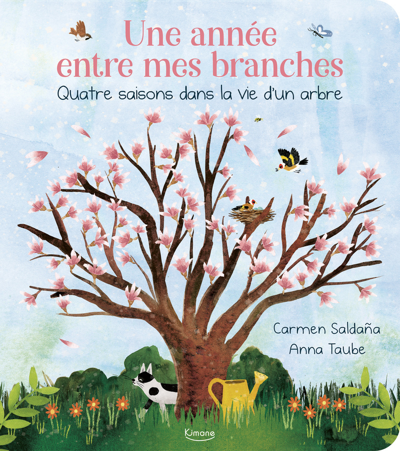 Une année entre mes branches - Quatre saisons dans la vie d'un arbre - Anna Taube - KIMANE