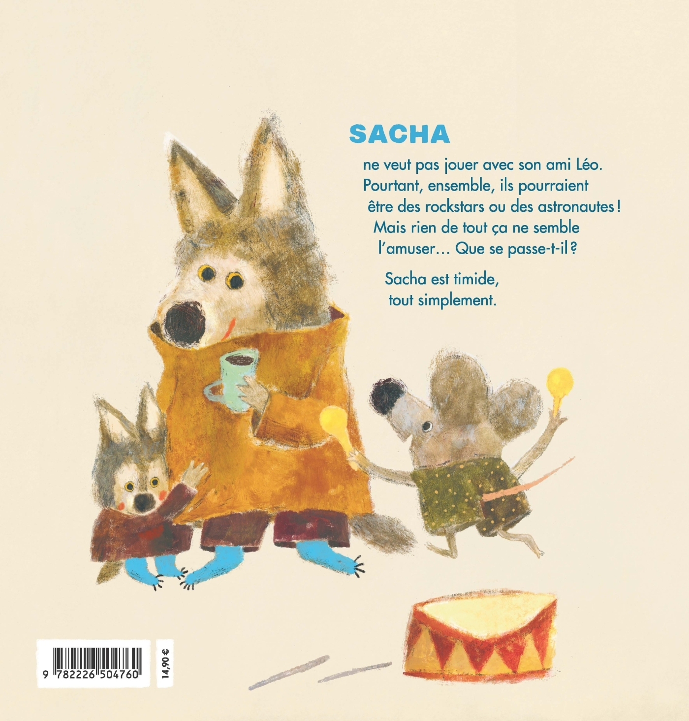 Sacha est timide - Natalia Shaloshvili - ALBIN MICHEL